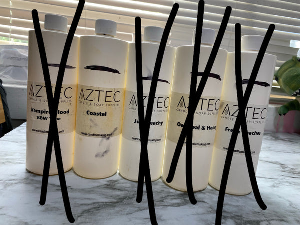 Aztec fragrance oil lot