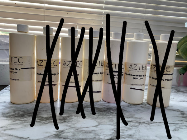 Aztec fragrance oil lot